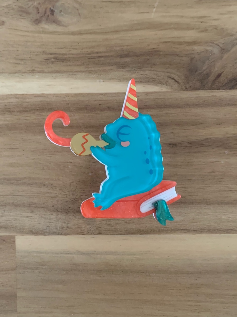 Erstwilder Fahloodle Brooch NWOT